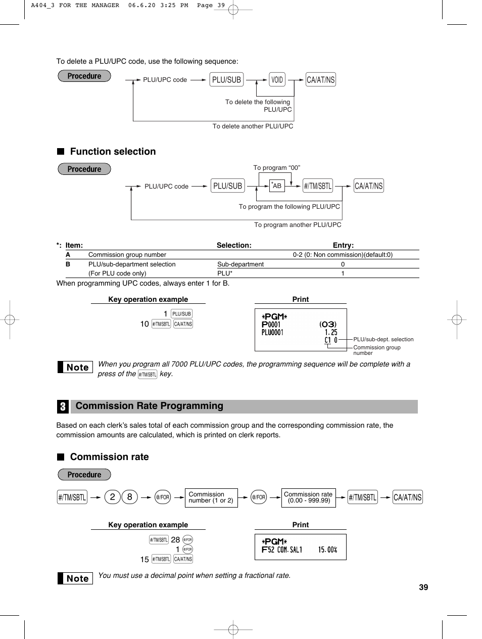 28 s a | Sharp XE-A404 User Manual | Page 41 / 132