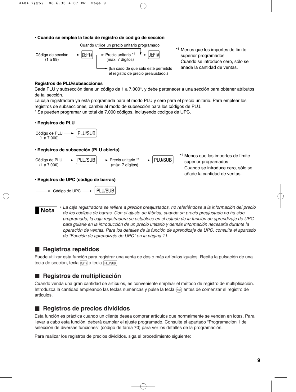 Sharp XE-A404 User Manual | Page 93 / 132