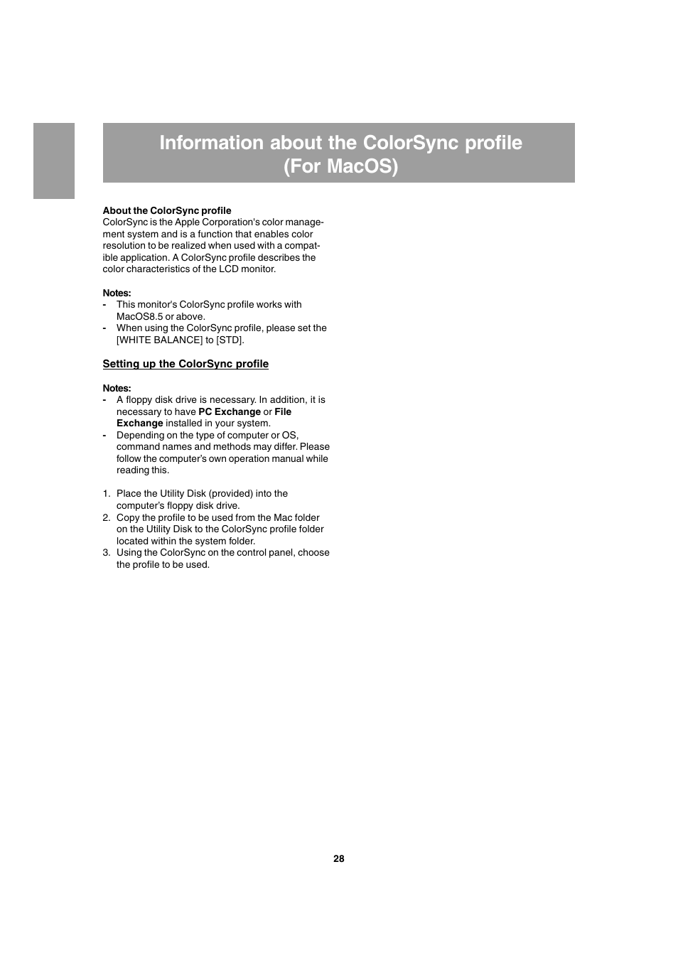 Sharp LL-T1803-H User Manual | Page 28 / 144