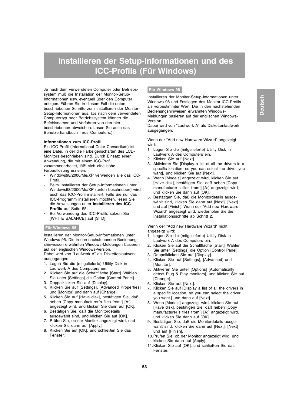 Sharp LL-T1803-H User Manual | Page 53 / 144