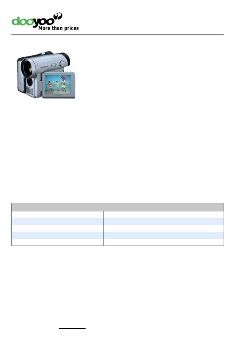 Sharp Viewcam VL-Z5S User Manual | 4 pages