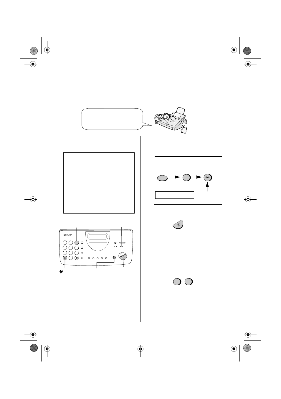 Setting the date and time | Sharp UX-340LM User Manual | Page 24 / 124