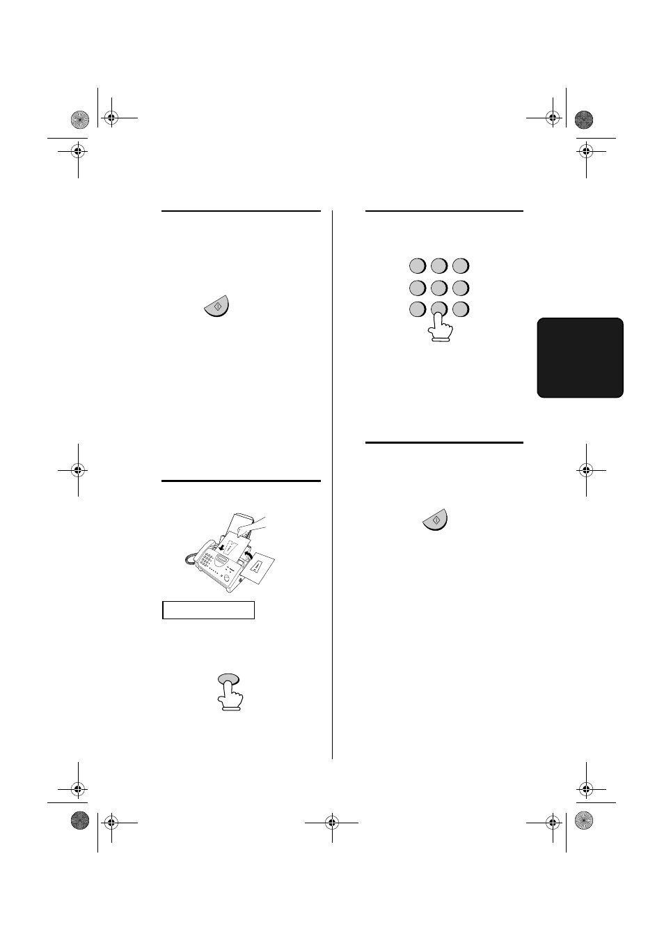 Direct keypad dialing, Searching for an auto-dial number | Sharp UX-340LM User Manual | Page 51 / 124