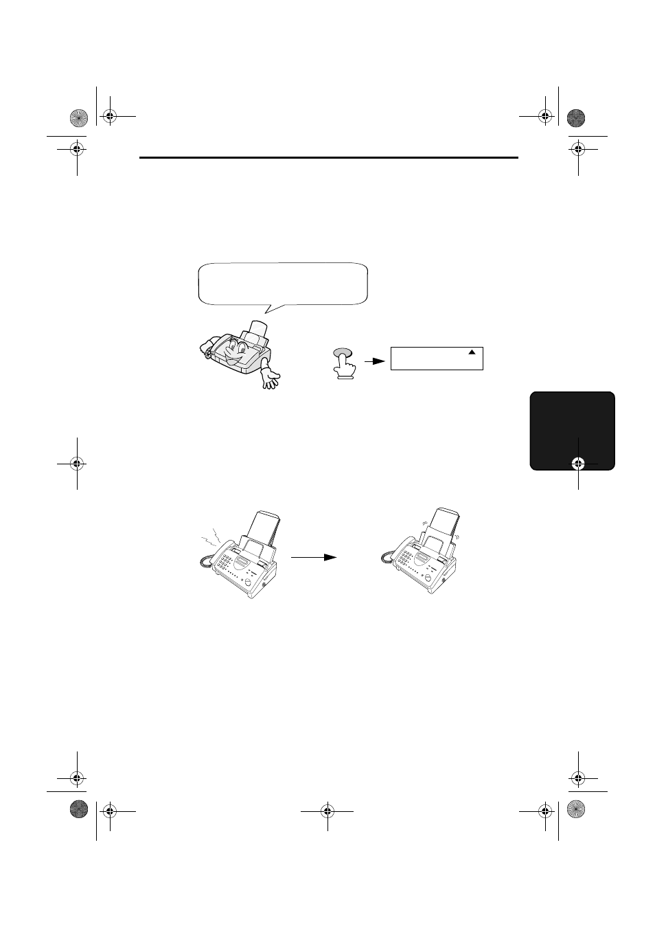 Receiving documents, Using fax mode | Sharp UX-340LM User Manual | Page 55 / 124