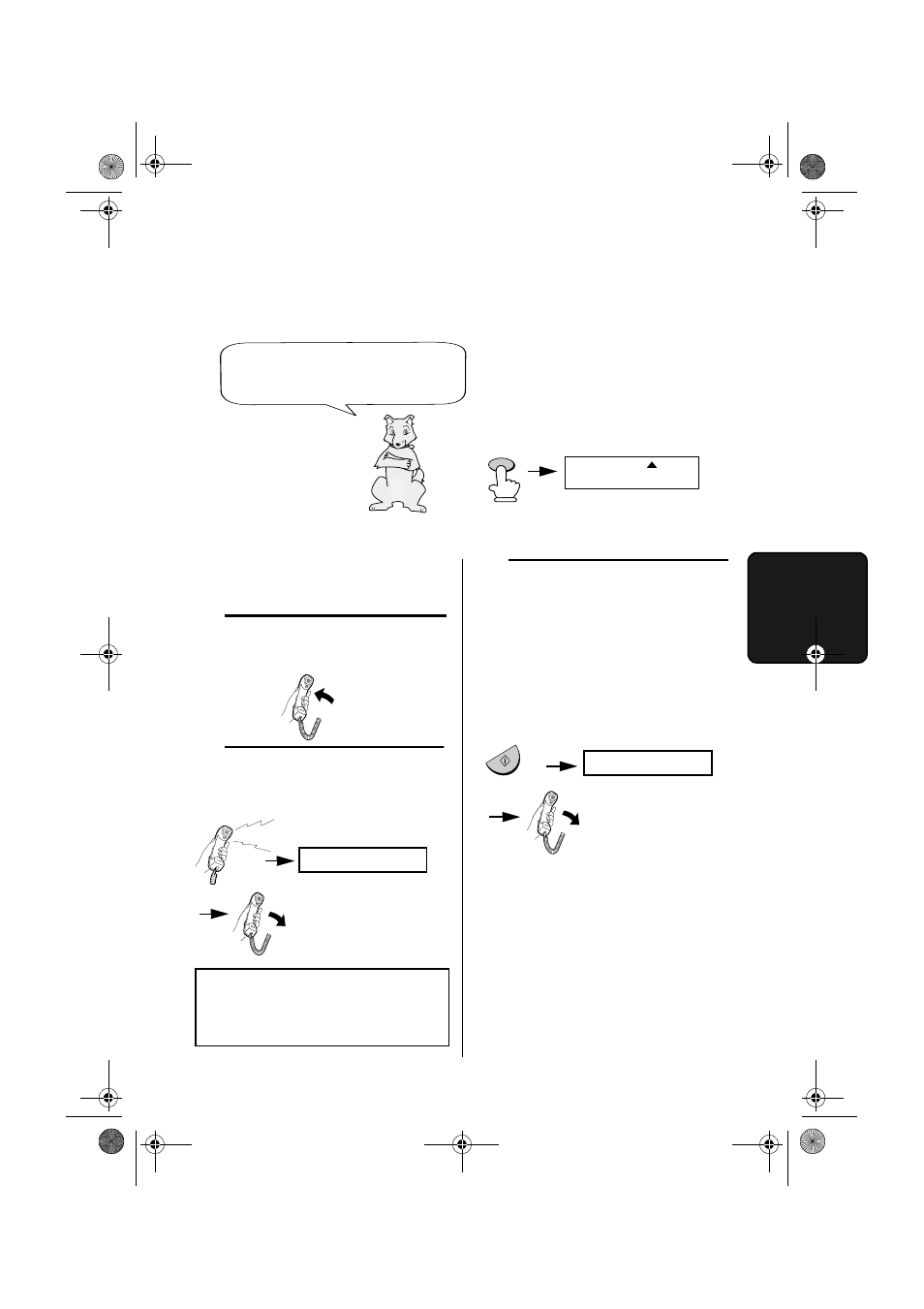 Using tel mode | Sharp UX-340LM User Manual | Page 57 / 124