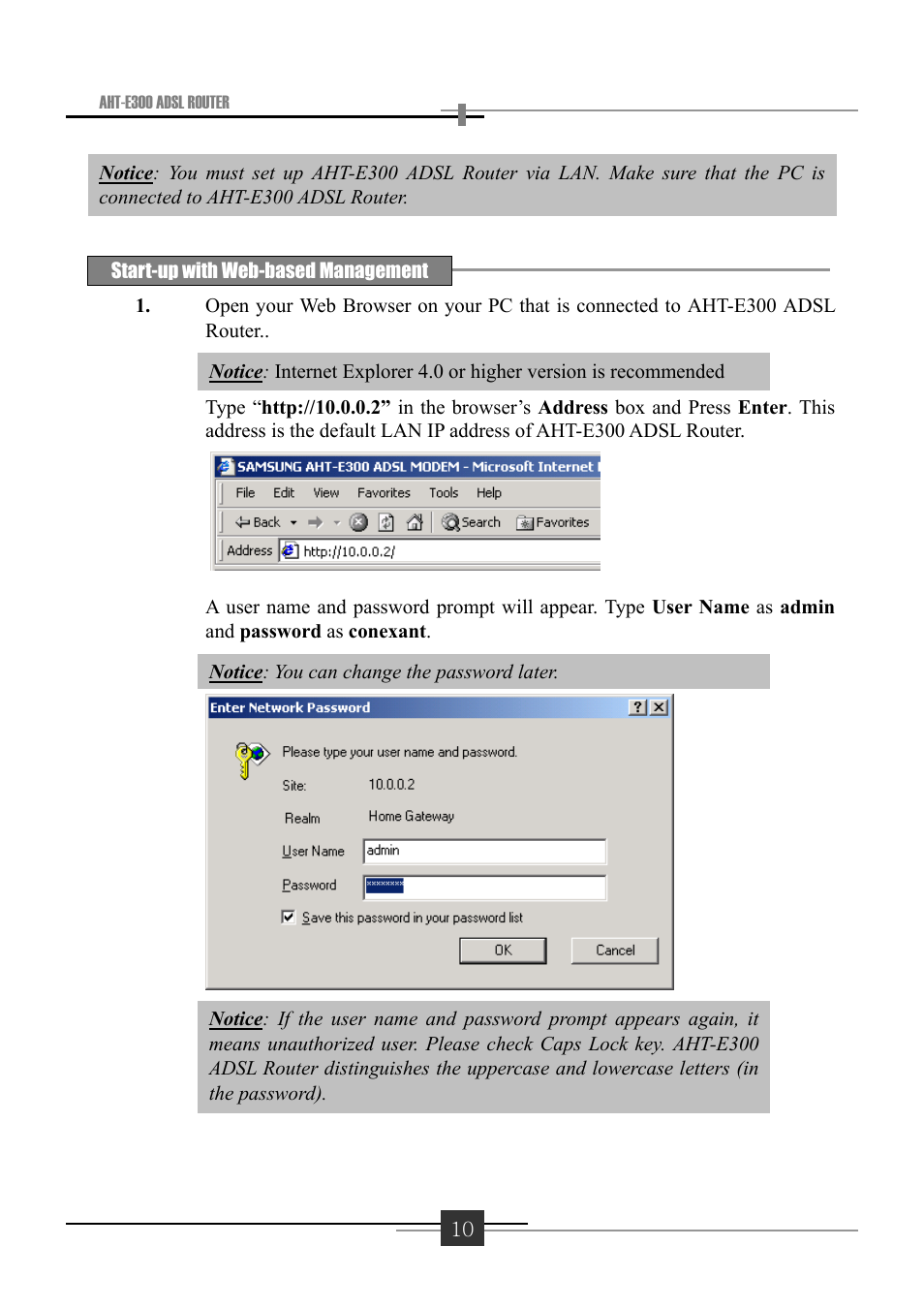 Sharp AHT-E300 User Manual | Page 14 / 44