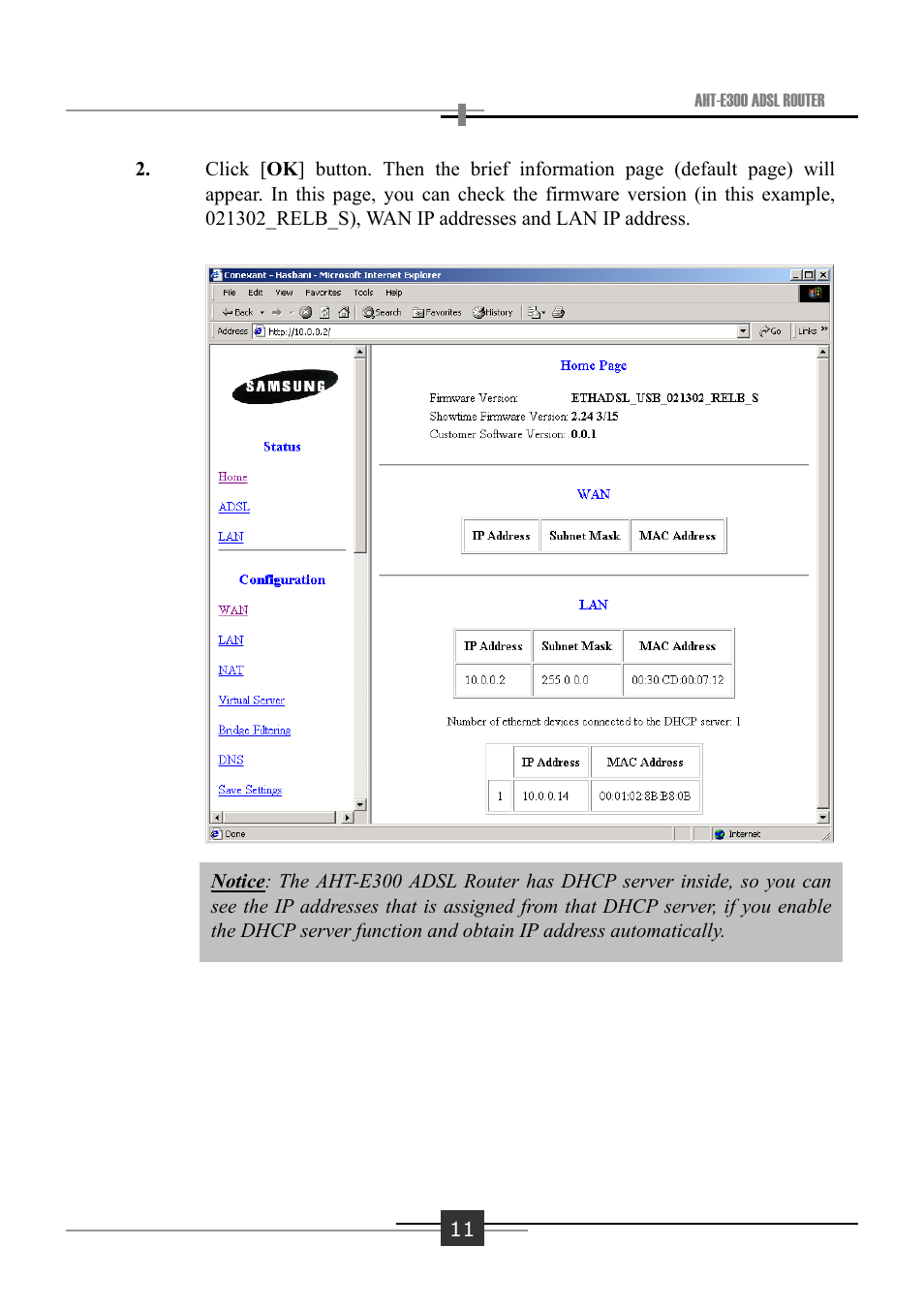 Sharp AHT-E300 User Manual | Page 15 / 44