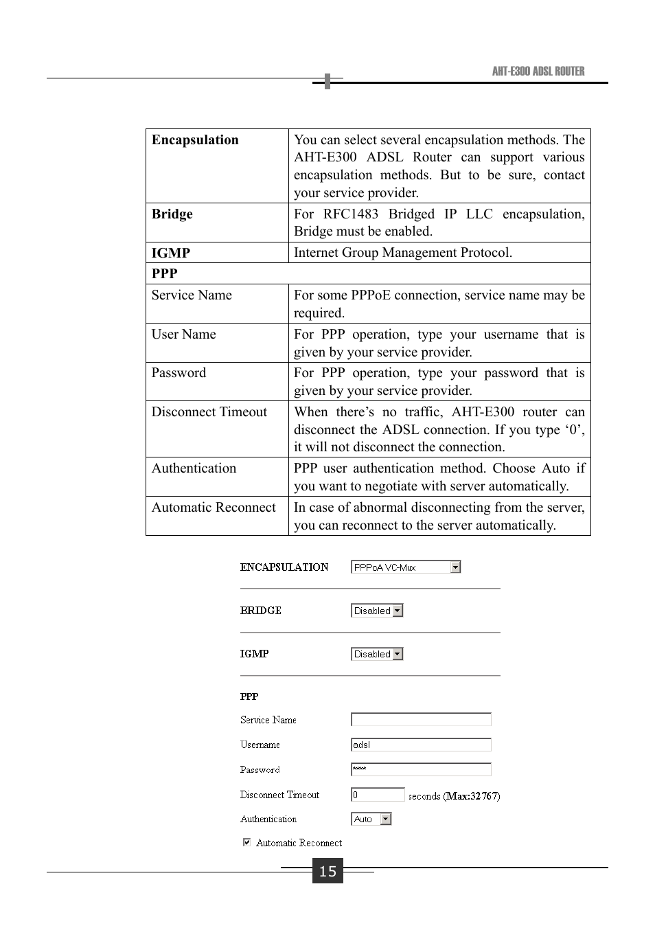 Sharp AHT-E300 User Manual | Page 19 / 44