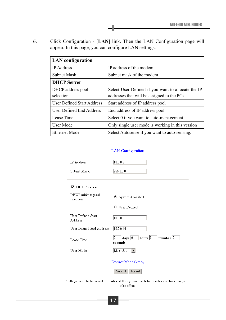 Sharp AHT-E300 User Manual | Page 21 / 44