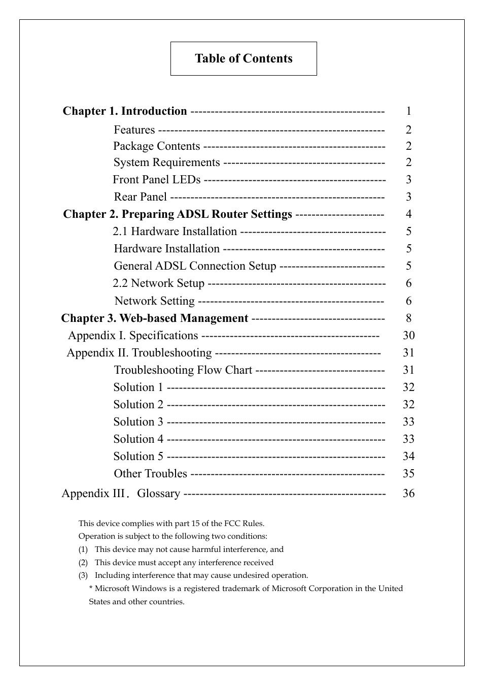 Sharp AHT-E300 User Manual | Page 3 / 44