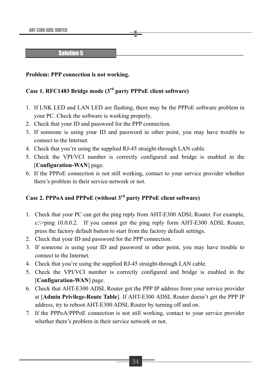 Sharp AHT-E300 User Manual | Page 38 / 44