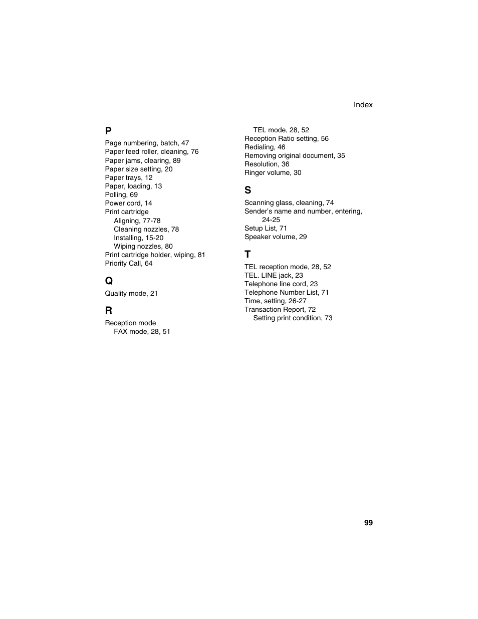 Sharp UX-B20 User Manual | Page 101 / 104