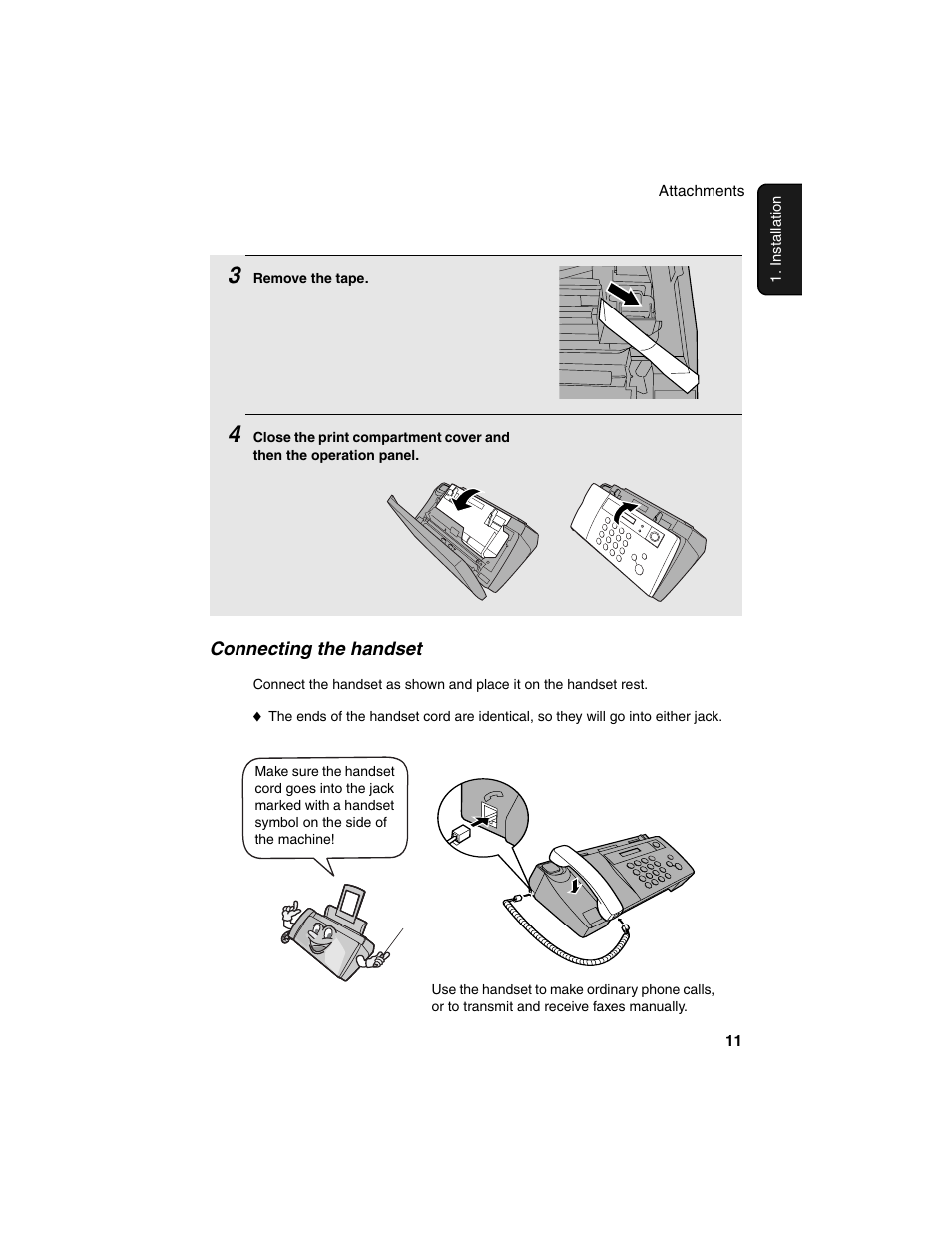 Sharp UX-B20 User Manual | Page 13 / 104