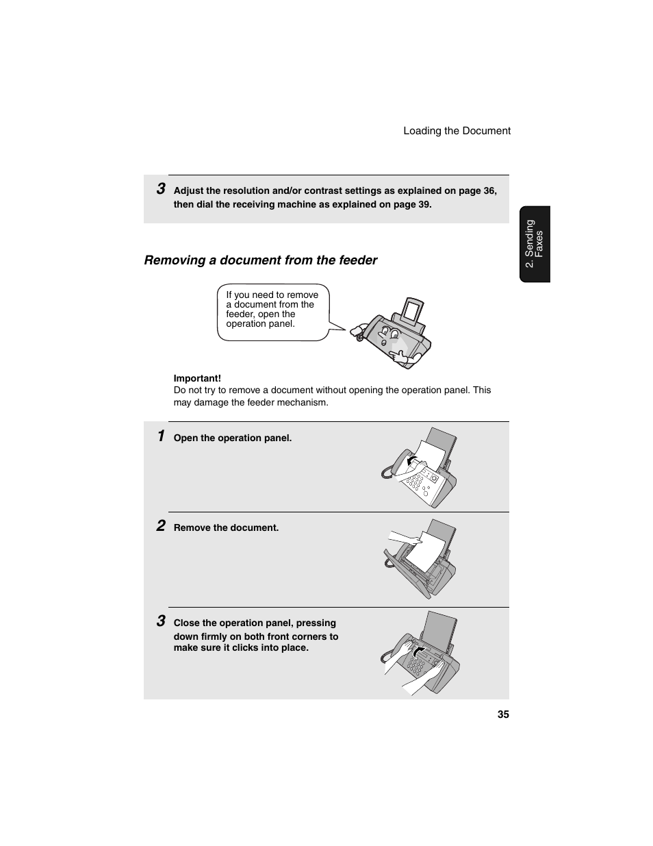 Sharp UX-B20 User Manual | Page 37 / 104