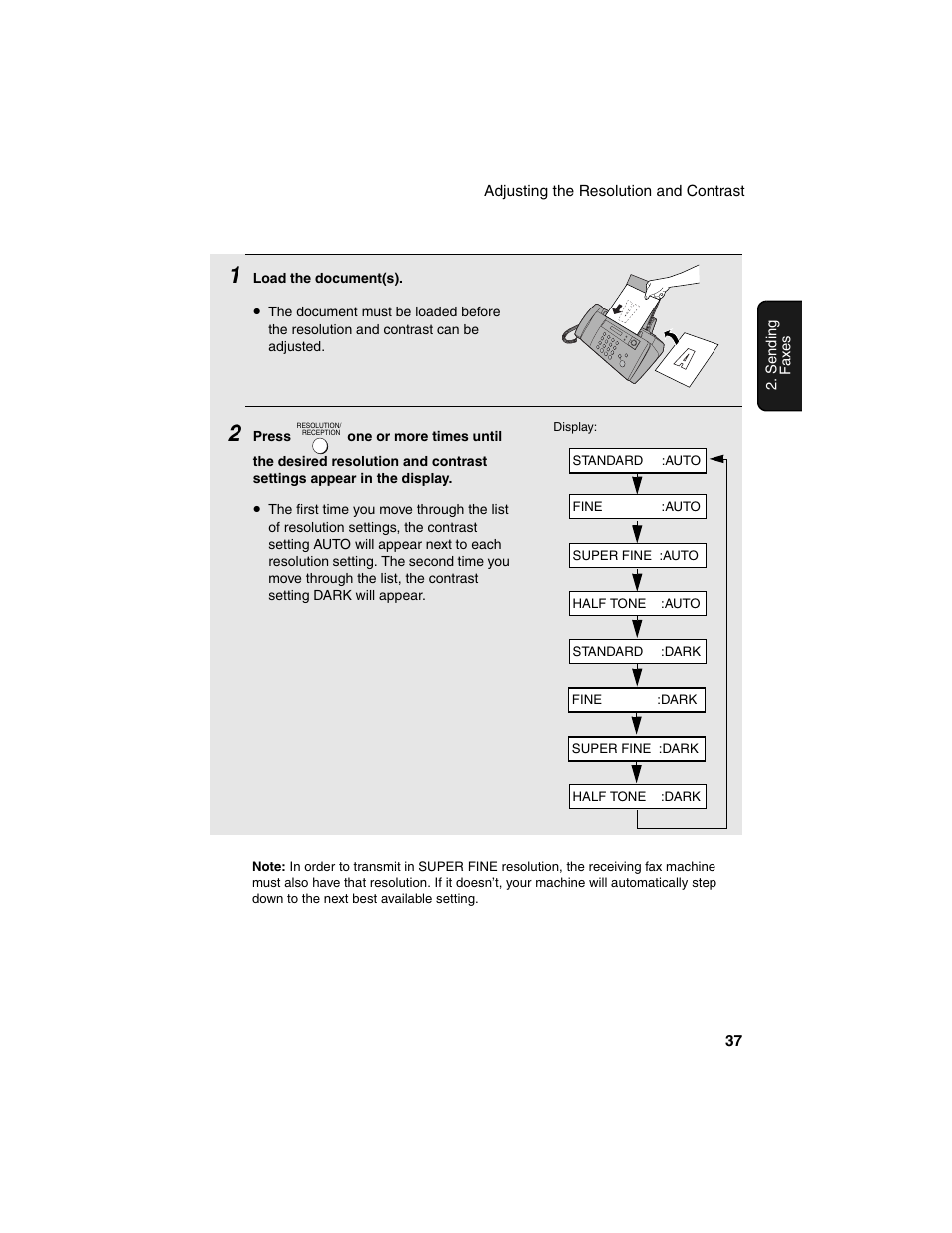 Sharp UX-B20 User Manual | Page 39 / 104