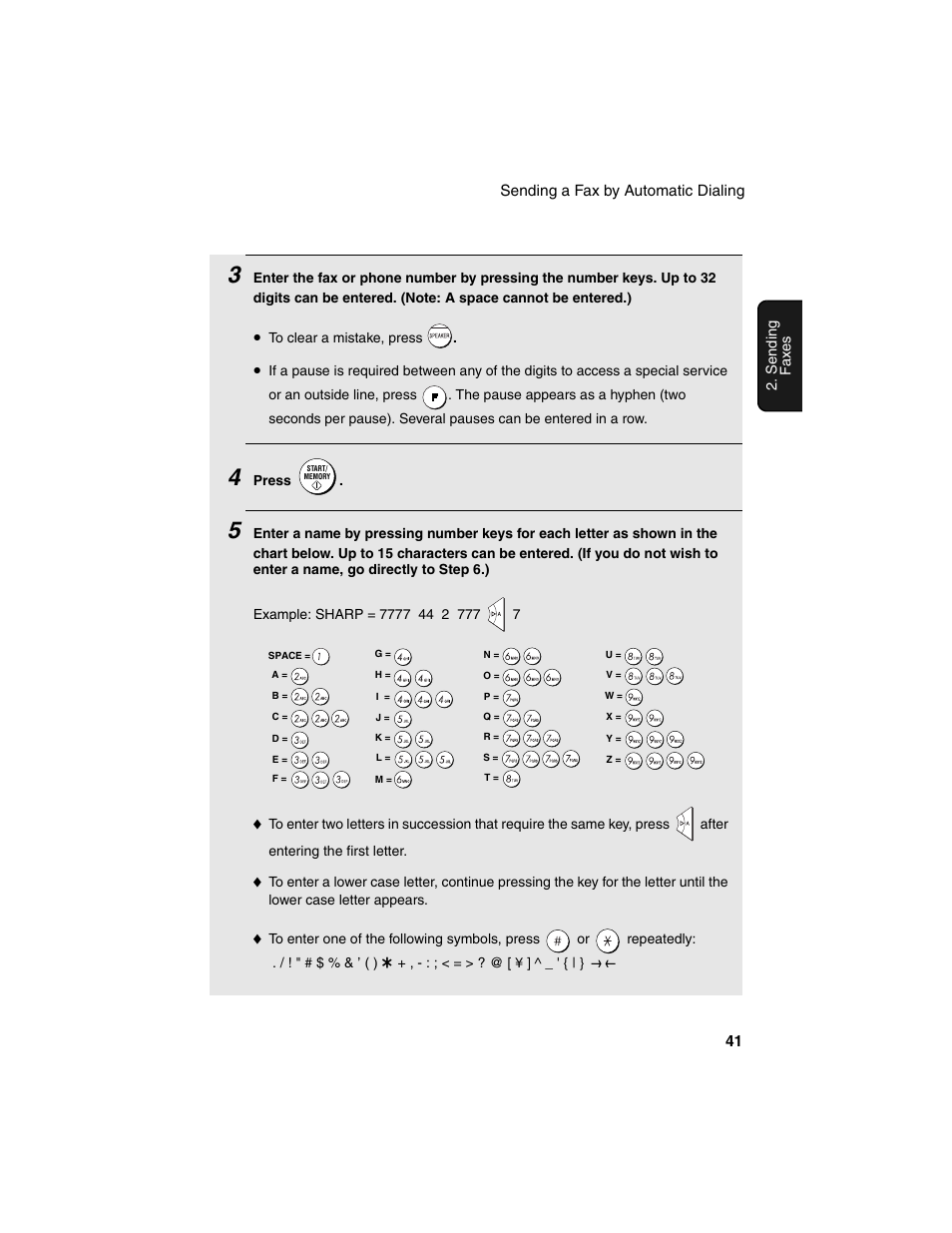 Sharp UX-B20 User Manual | Page 43 / 104