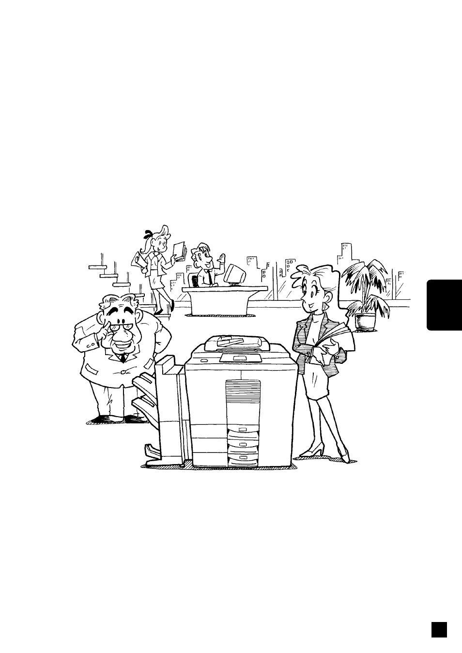Using the optional finisher | Sharp AR-650 User Manual | Page 111 / 181
