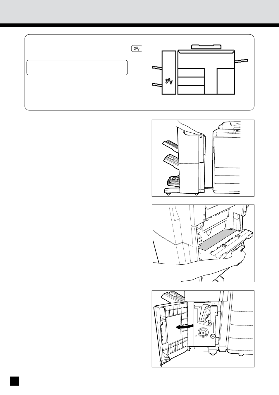 Saddle stitcher jam symbol | Sharp AR-650 User Manual | Page 156 / 181