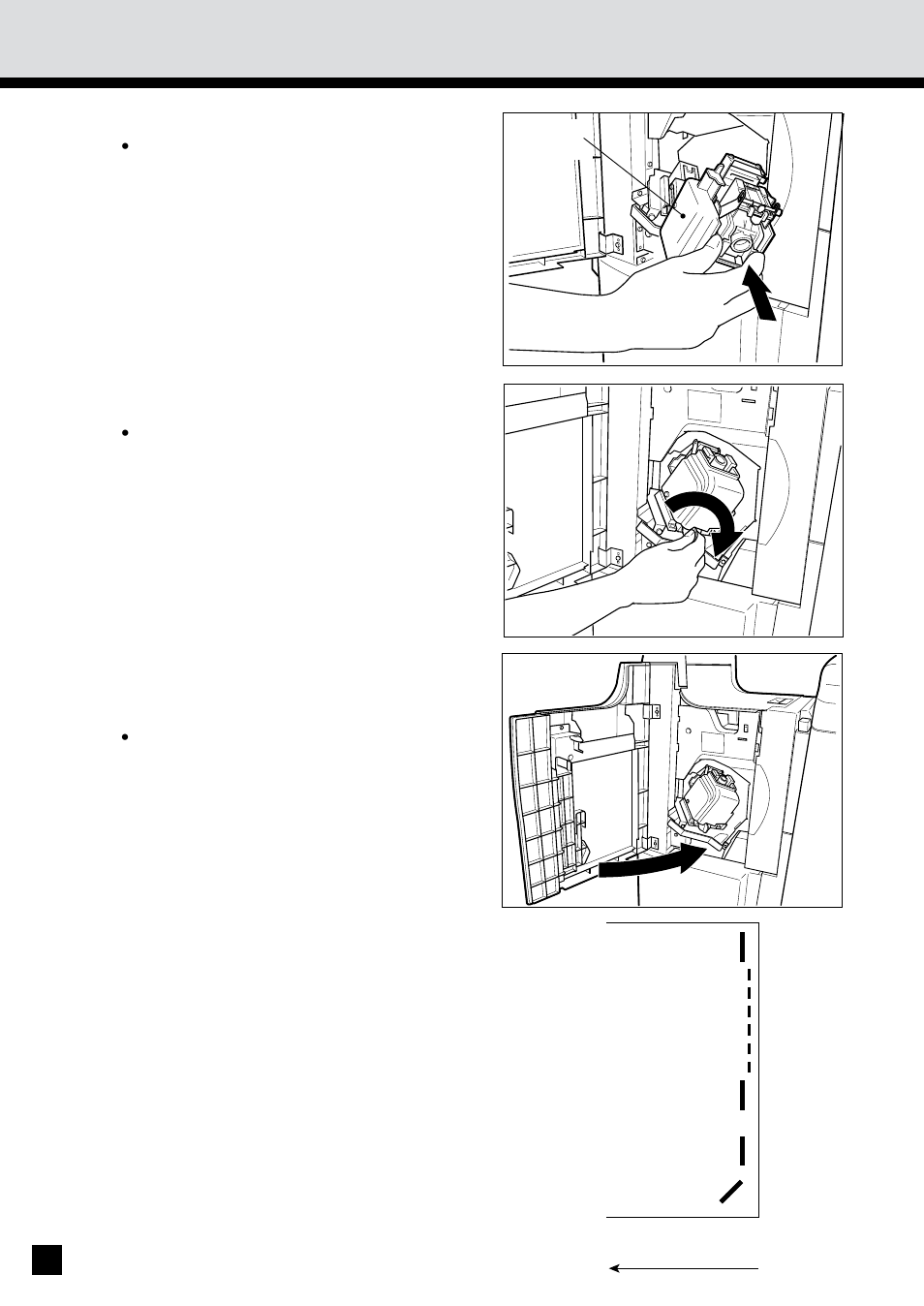 Replacing staples (optional) (cont.) | Sharp AR-650 User Manual | Page 160 / 181