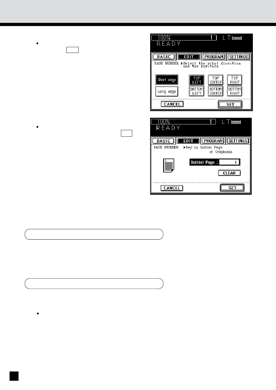 Page number (cont.) | Sharp AR-650 User Manual | Page 80 / 181