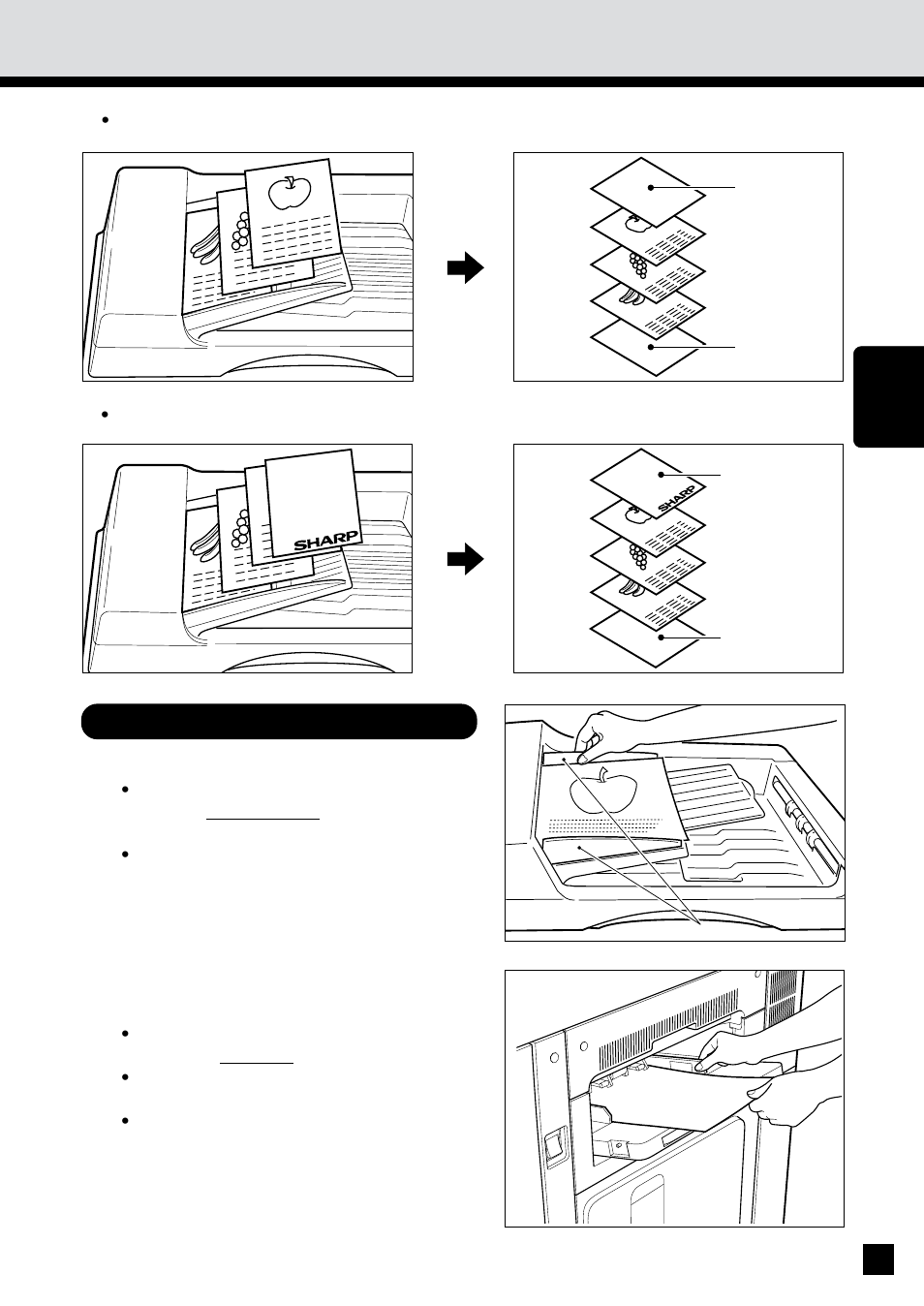 Copying procedure | Sharp AR-650 User Manual | Page 85 / 181