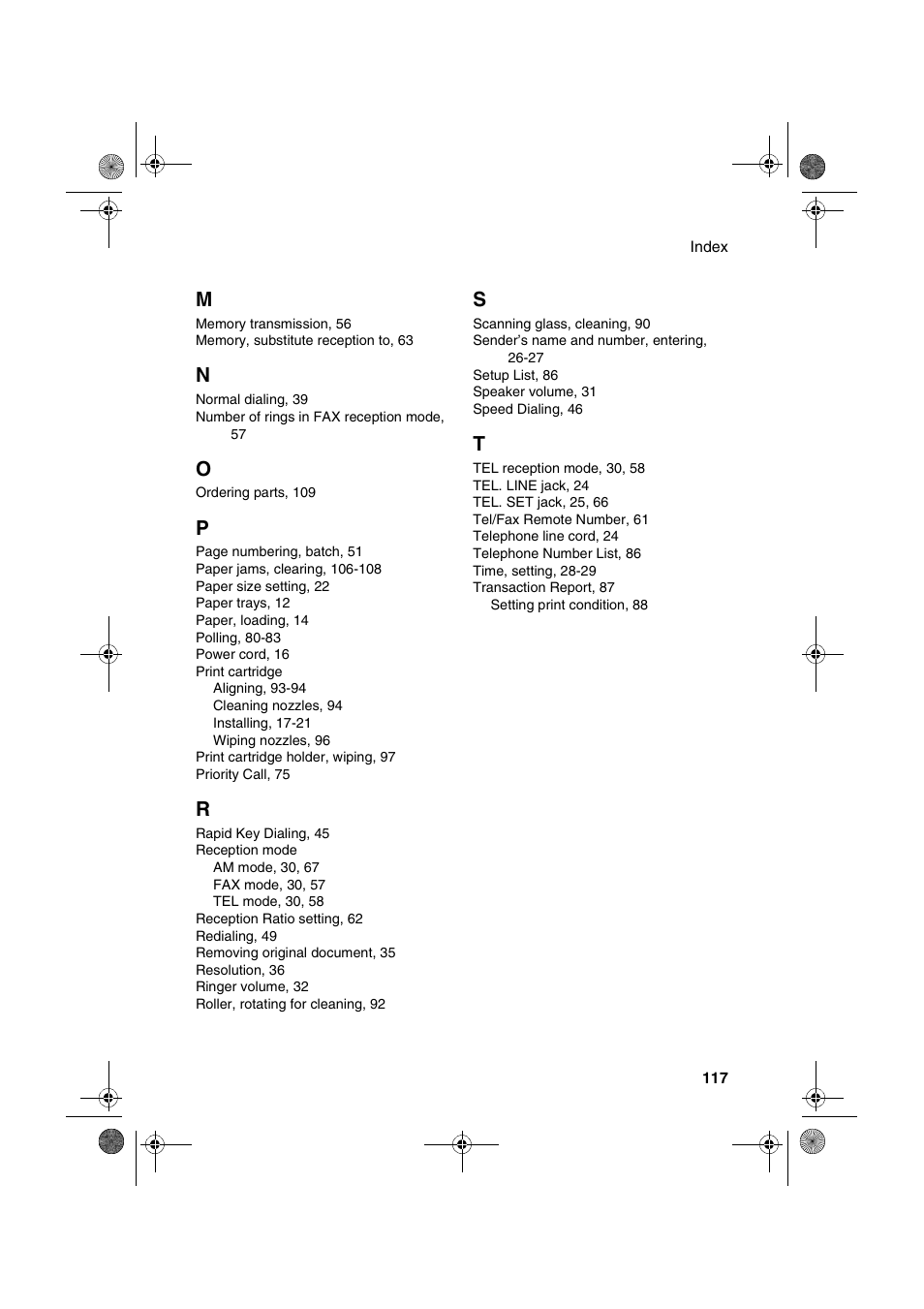 Sharp UX-B700 User Manual | Page 119 / 122