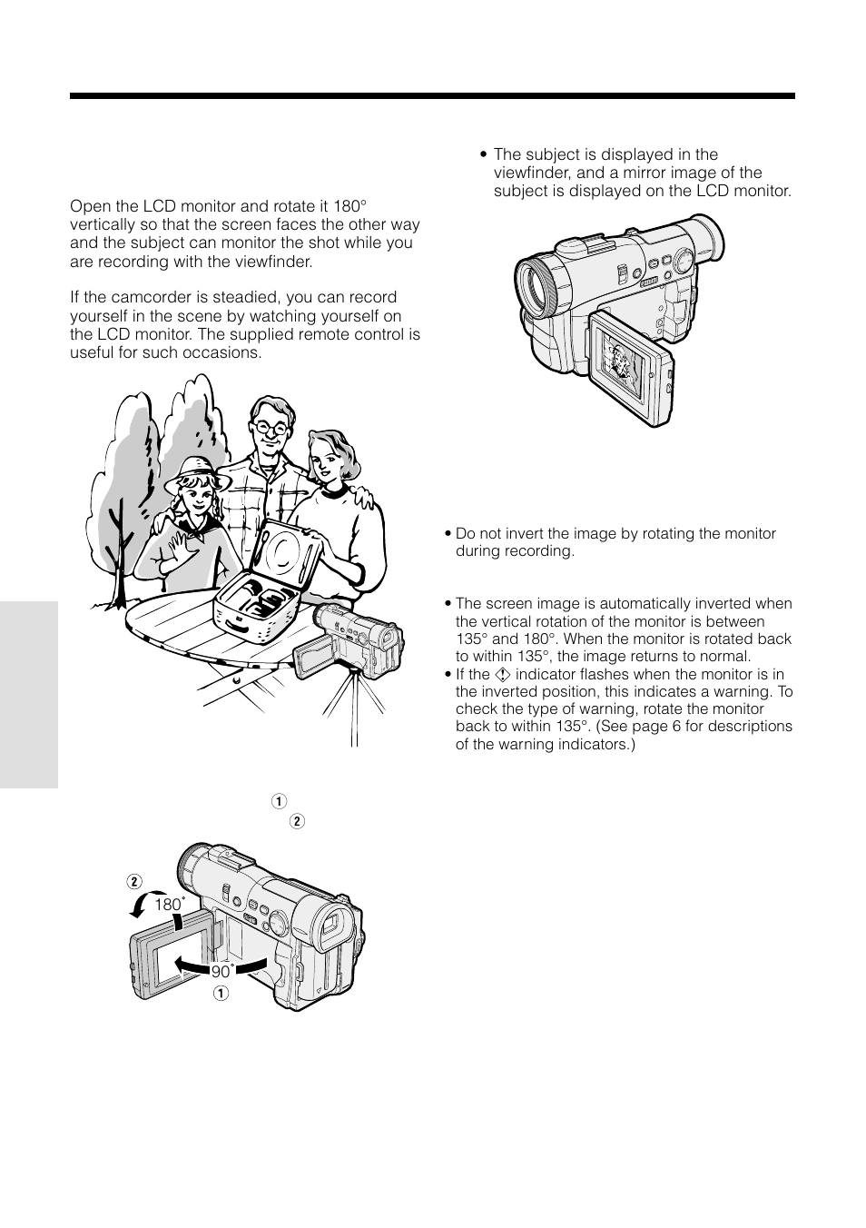 Letting the subject monitor the shot | Sharp VL-WD250U User Manual | Page 52 / 92