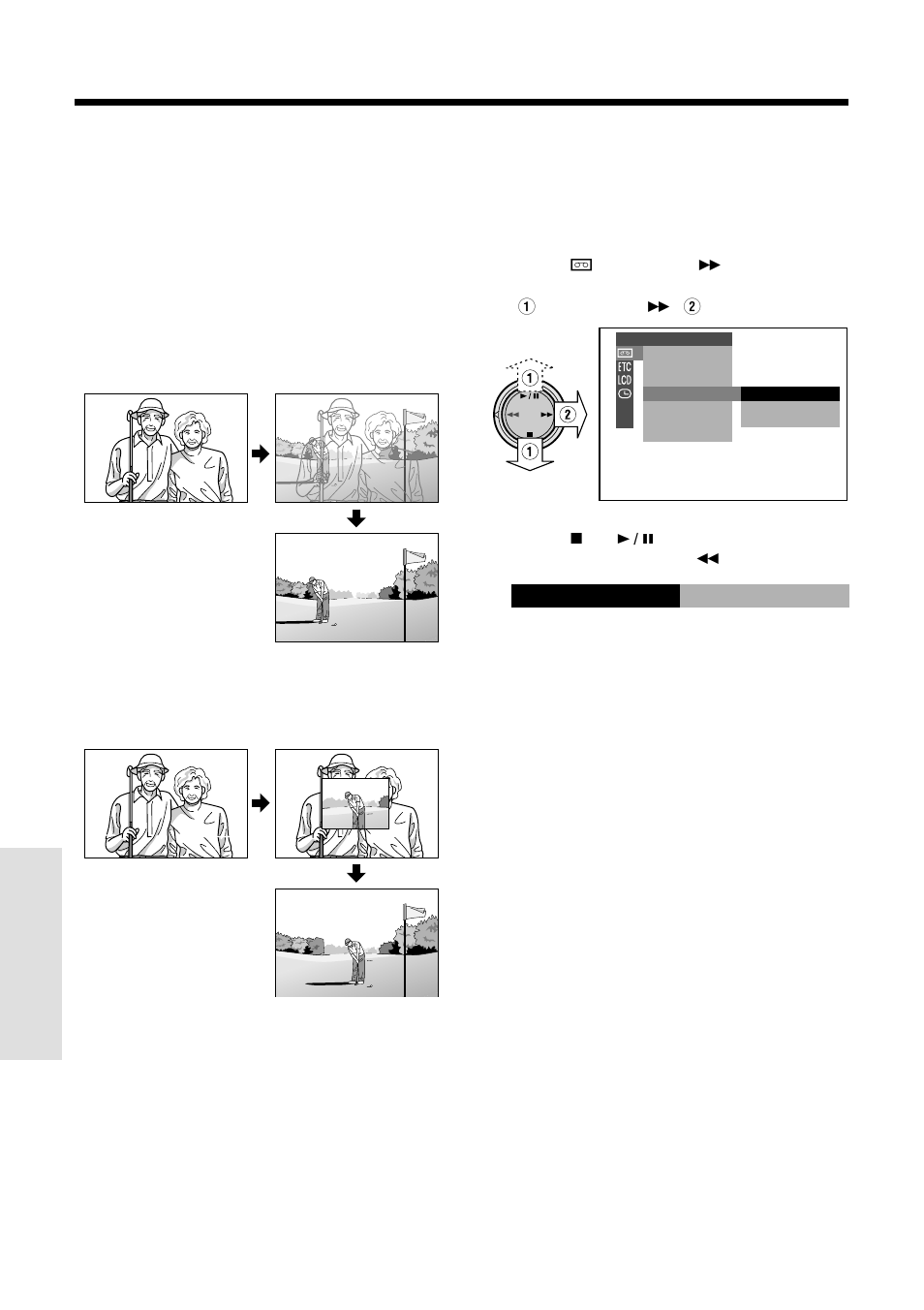 Playback effects | Sharp VL-WD250U User Manual | Page 66 / 92