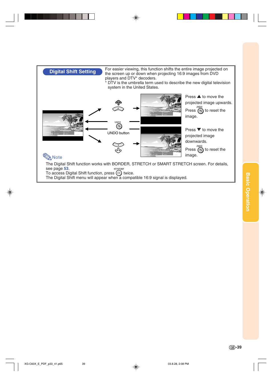 Sharp XG-C60X User Manual | Page 43 / 106