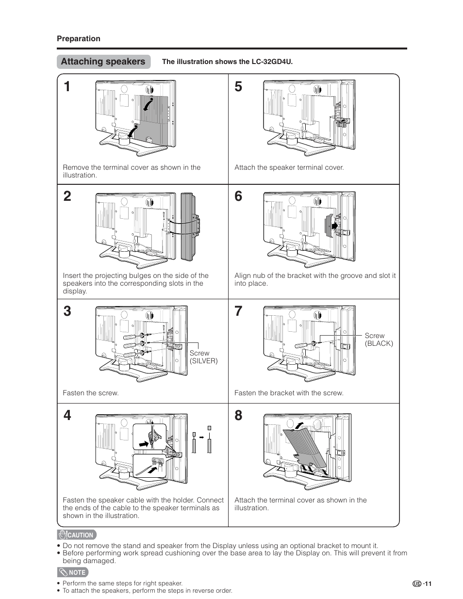 Sharp Aquos LC 26GD4U User Manual | Page 12 / 103