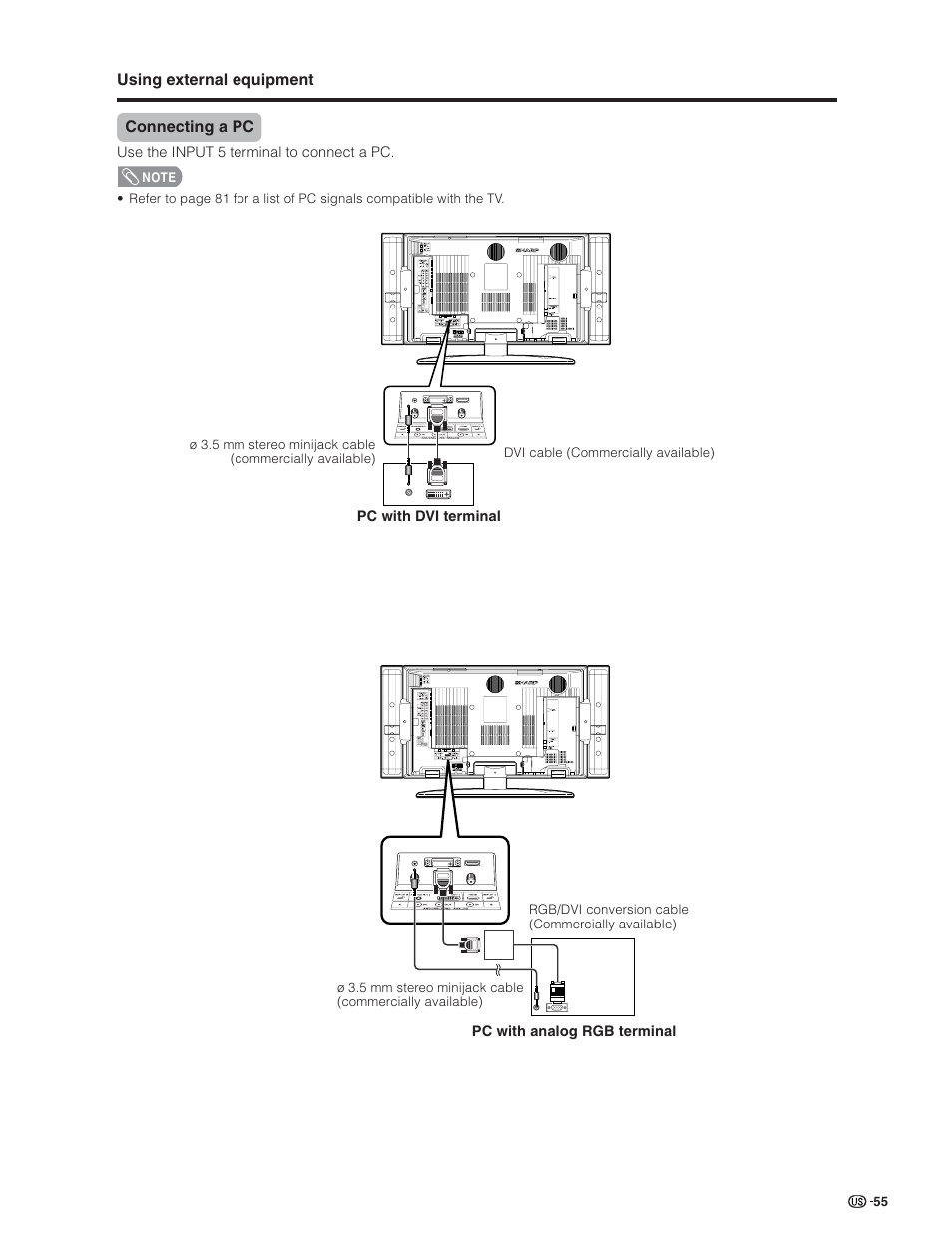 Sharp Aquos LC 26GD4U User Manual | Page 56 / 103