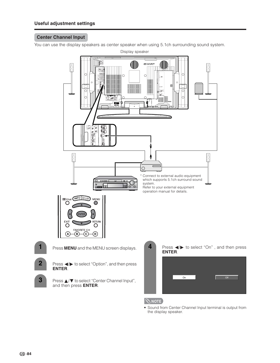 Sharp Aquos LC 26GD4U User Manual | Page 85 / 103