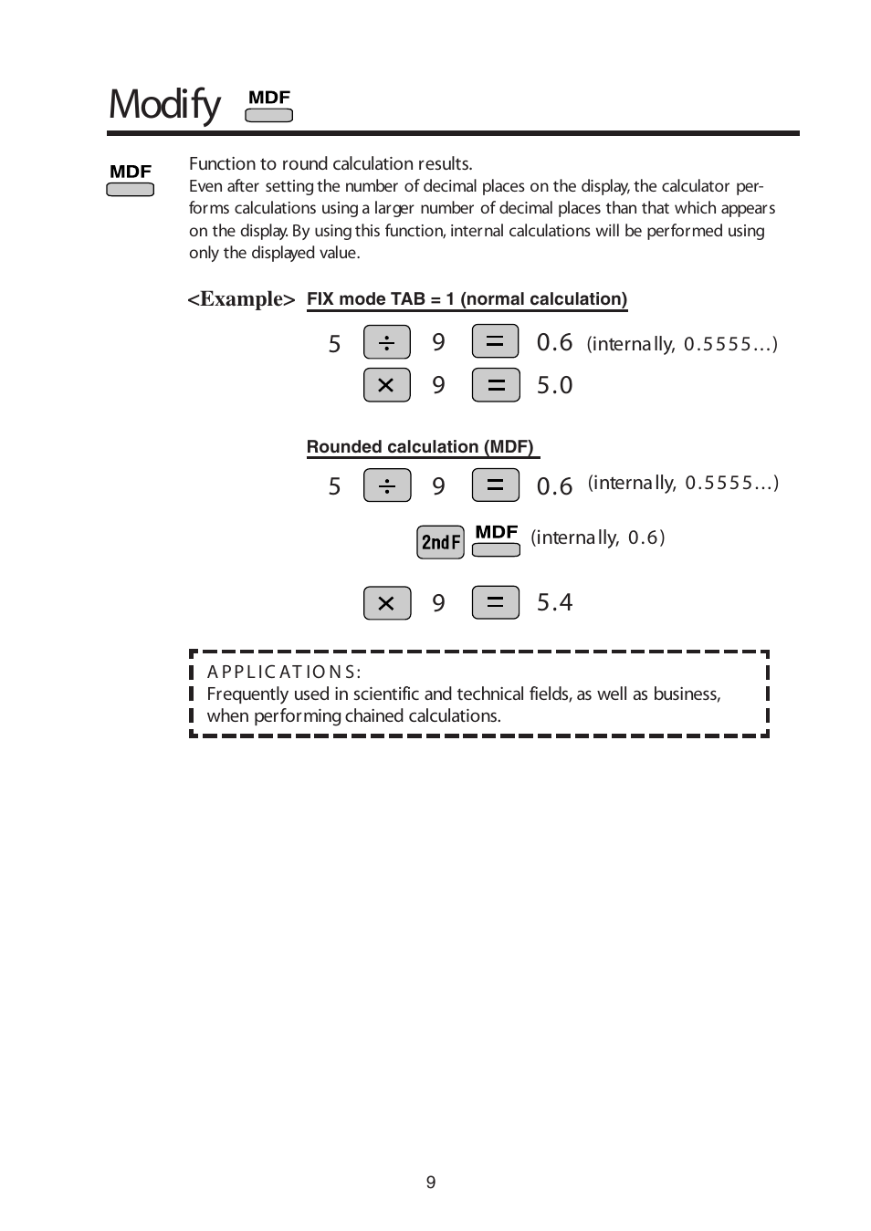 Modify | Sharp W Series User Manual | Page 10 / 33