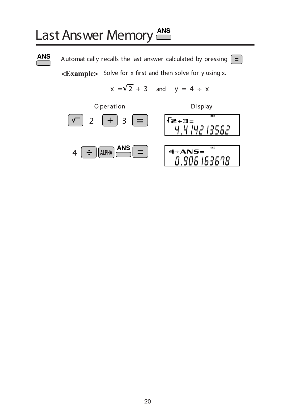 Sharp W Series User Manual | Page 21 / 33