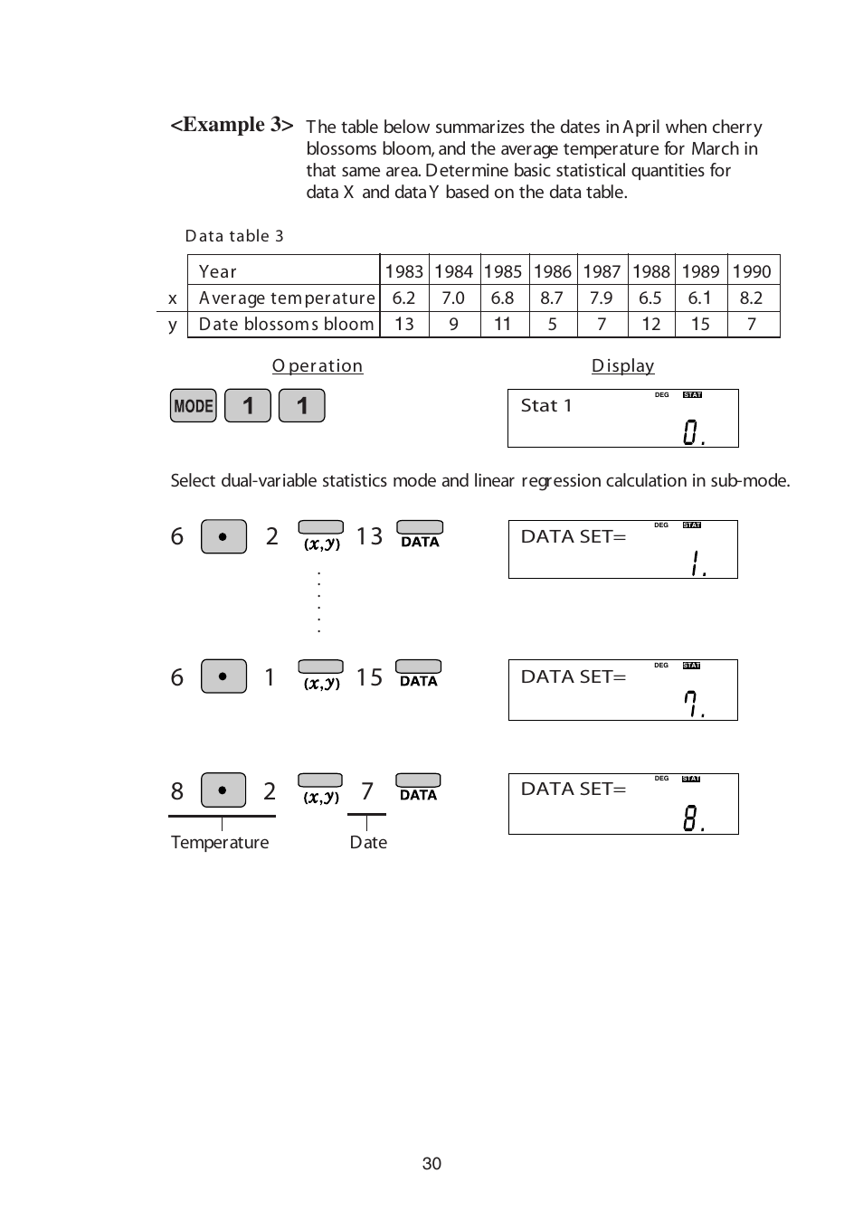 Example 3 | Sharp W Series User Manual | Page 31 / 33