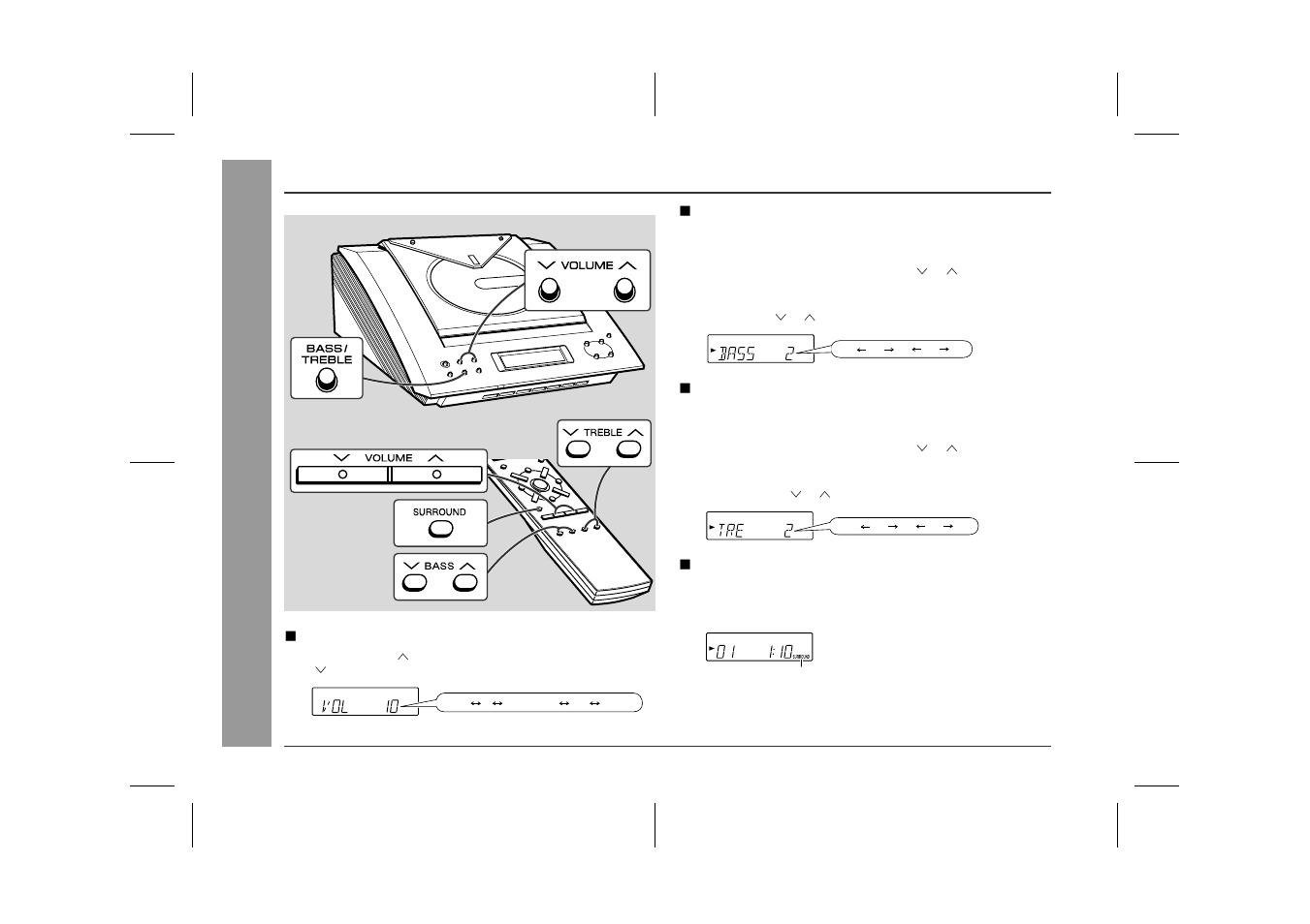 Sound control, Bas ic ope ratio n | Sharp XL-3000 User Manual | Page 16 / 32