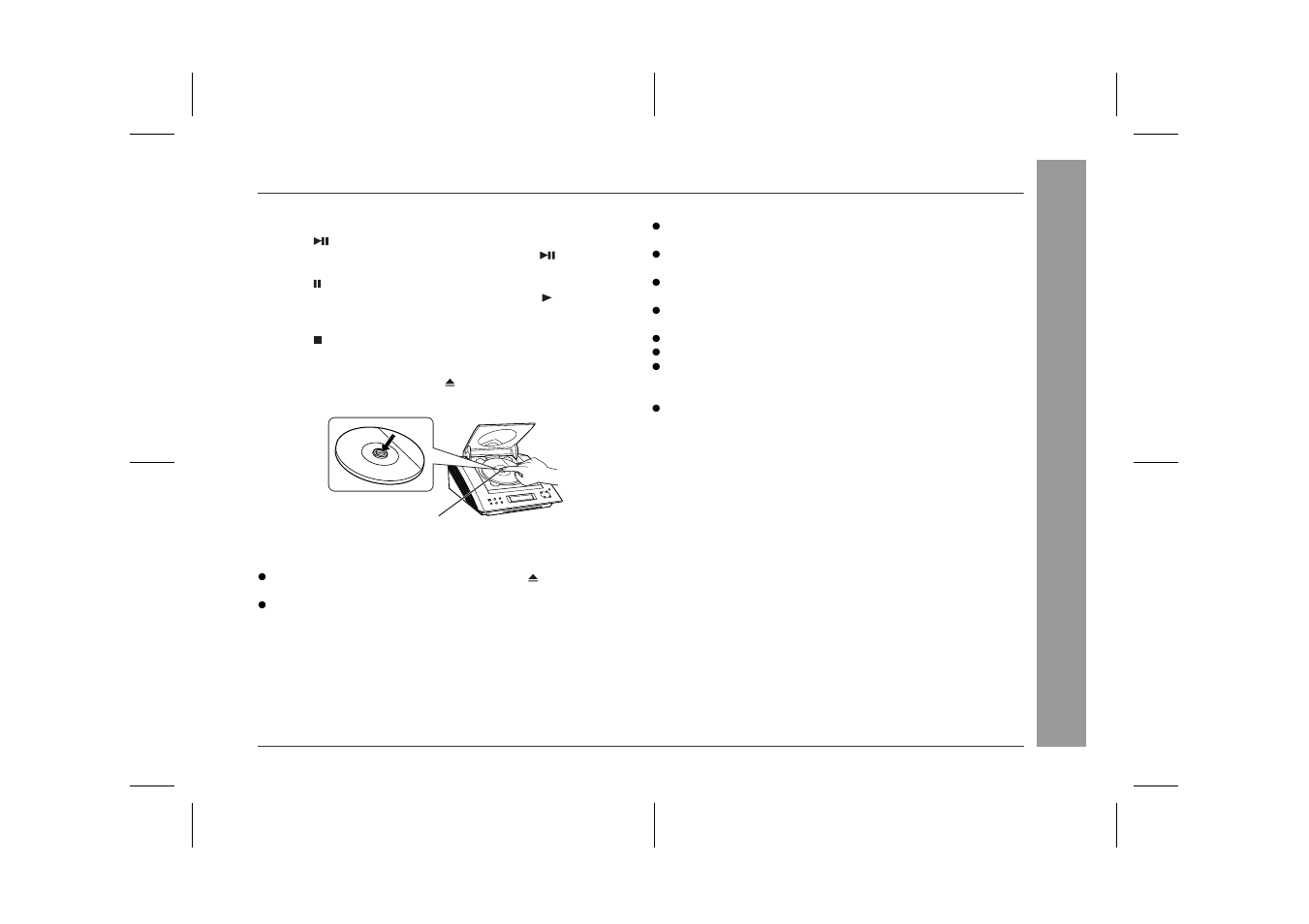 Cd pla y ba c k | Sharp XL-3000 User Manual | Page 19 / 32