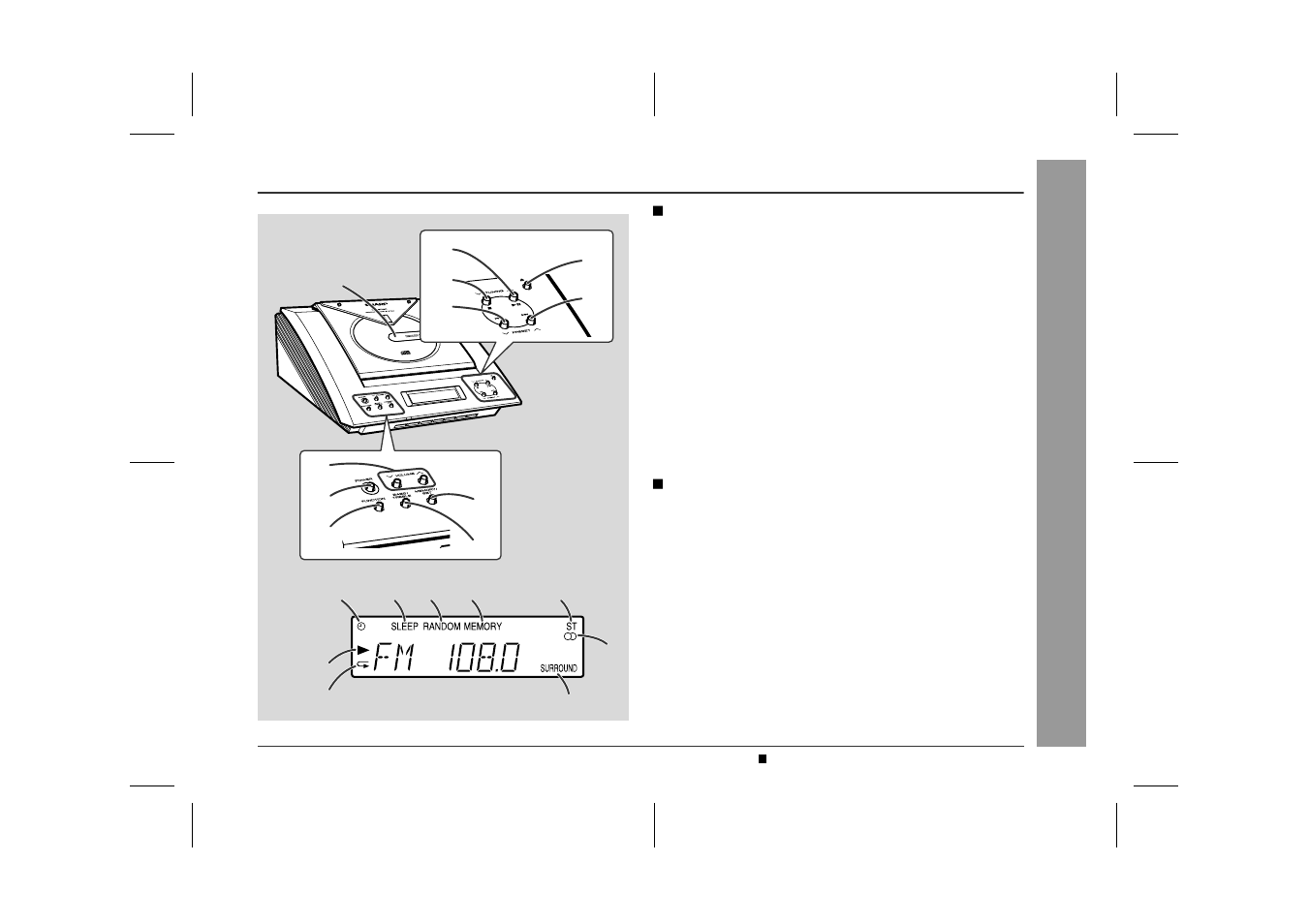 Controls and indicators, Ge ne ra l inf o rma tion | Sharp XL-3000 User Manual | Page 7 / 32
