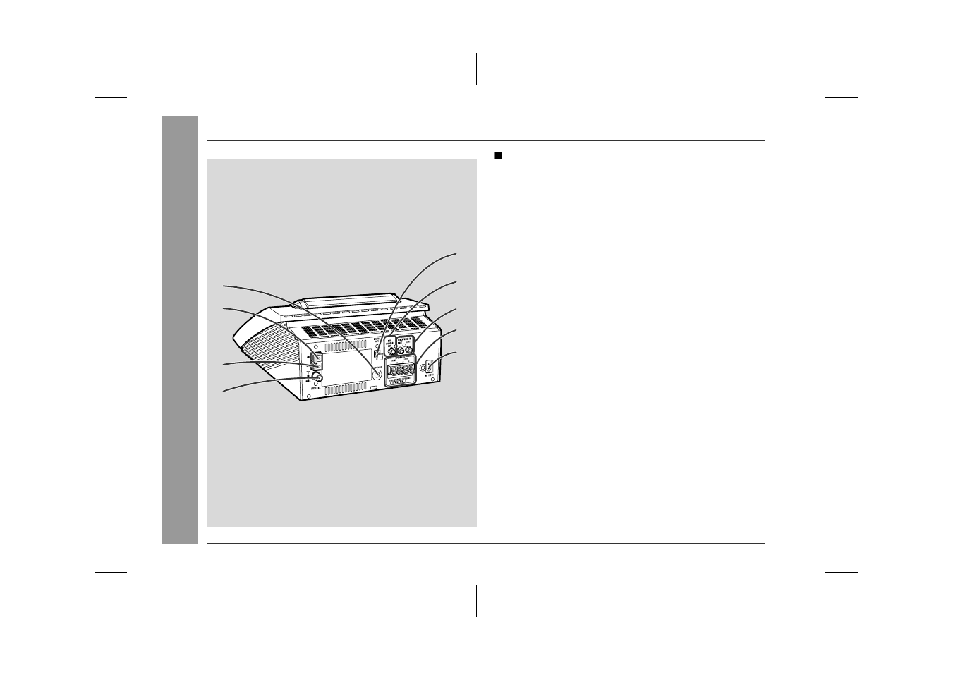 Ge ne ra l inf o rma tion, Controls and indicators (continued) | Sharp XL-3000 User Manual | Page 8 / 32