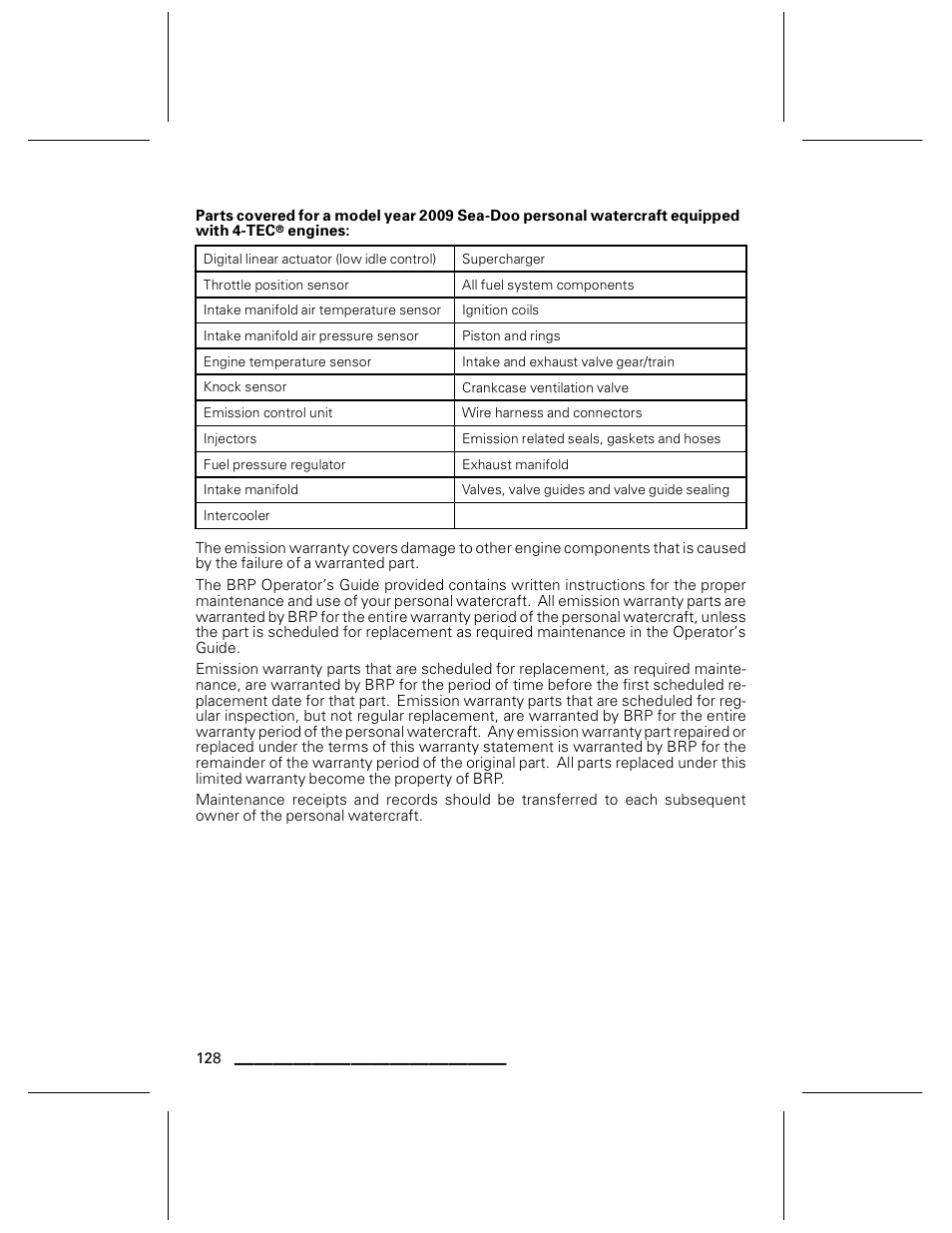 Ski-Doo WAKE Series User Manual | Page 130 / 148