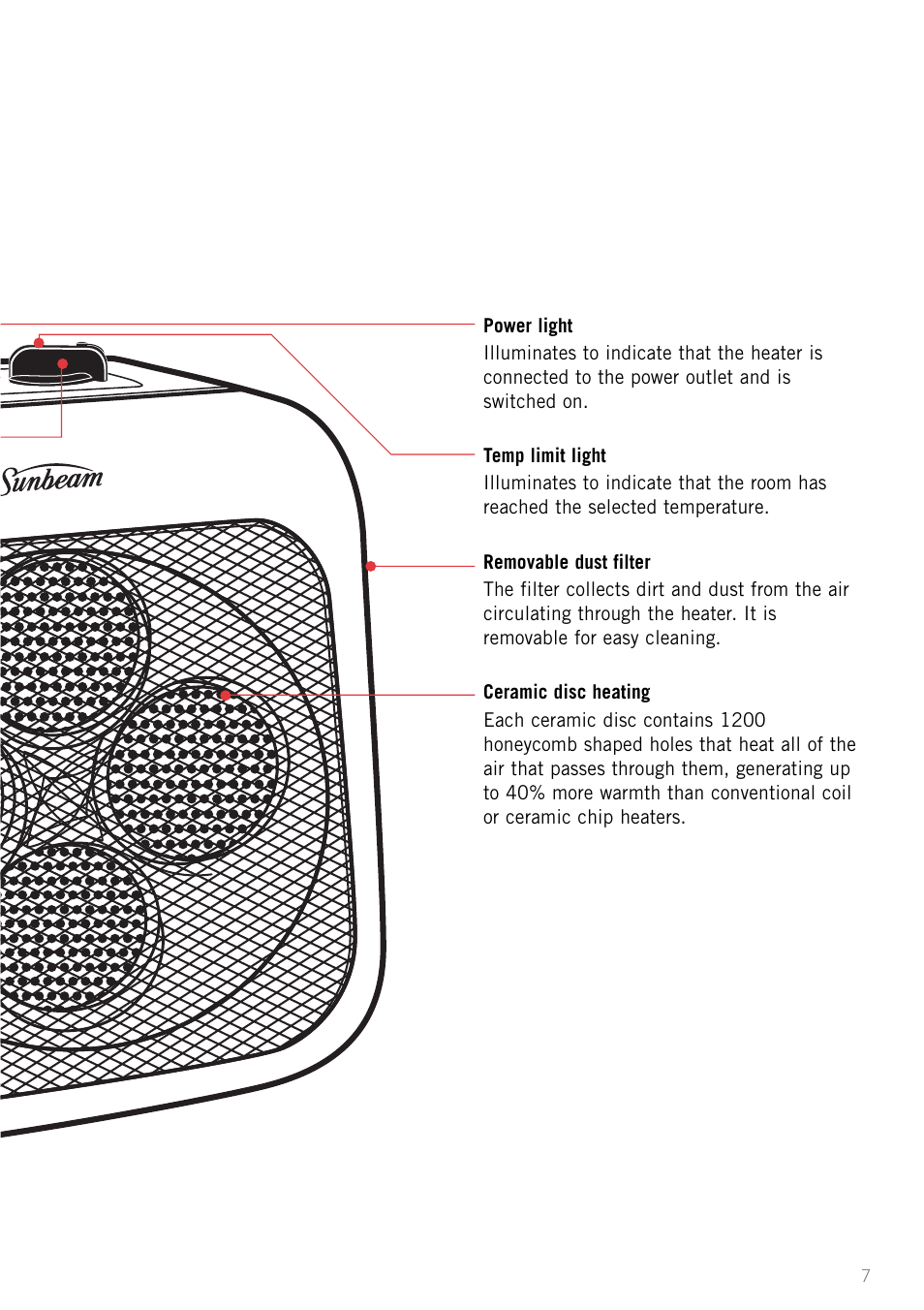Sunbeam Bedding MF2000 User Manual | Page 9 / 12