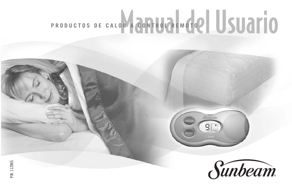 Manual del usuario | Sunbeam Bedding Remote Warming Products User Manual | Page 16 / 30