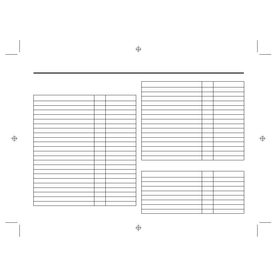 Appendix e: printer control codes, Annexe e: codes de commande d’imprimante, Anhang e: steuercodes des druckers | Appendice e: codici di controllo della stampante, Appendixc-e.frame black #5 | Star Micronics LC-90 User Manual | Page 122 / 131