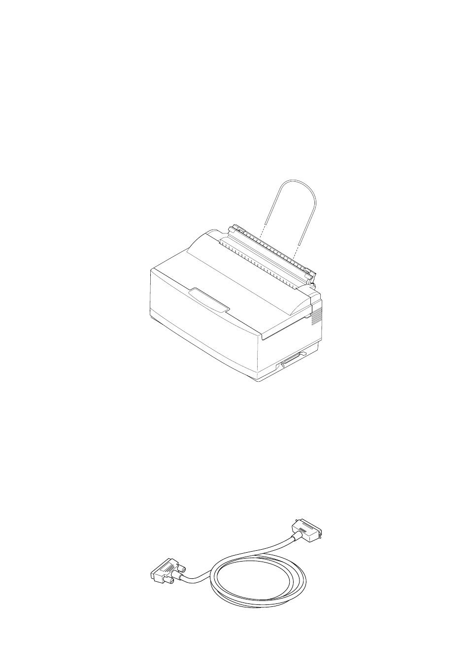 Installing the paper support, Connecting to your computer | Star Micronics NX-2460C User Manual | Page 13 / 82