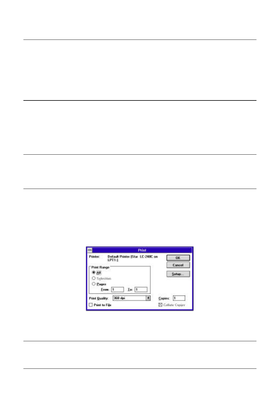 Printing a document | Star Micronics NX-2460C User Manual | Page 40 / 82