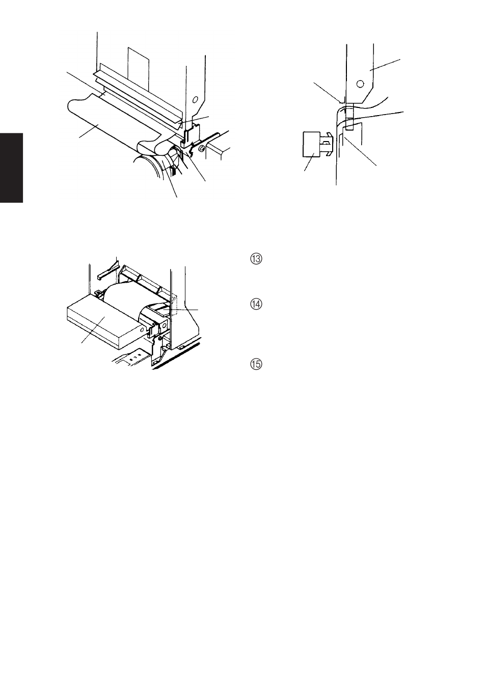 3. enlèvement d’un rouleau de papier | Star Micronics Star SP317 User Manual | Page 24 / 63