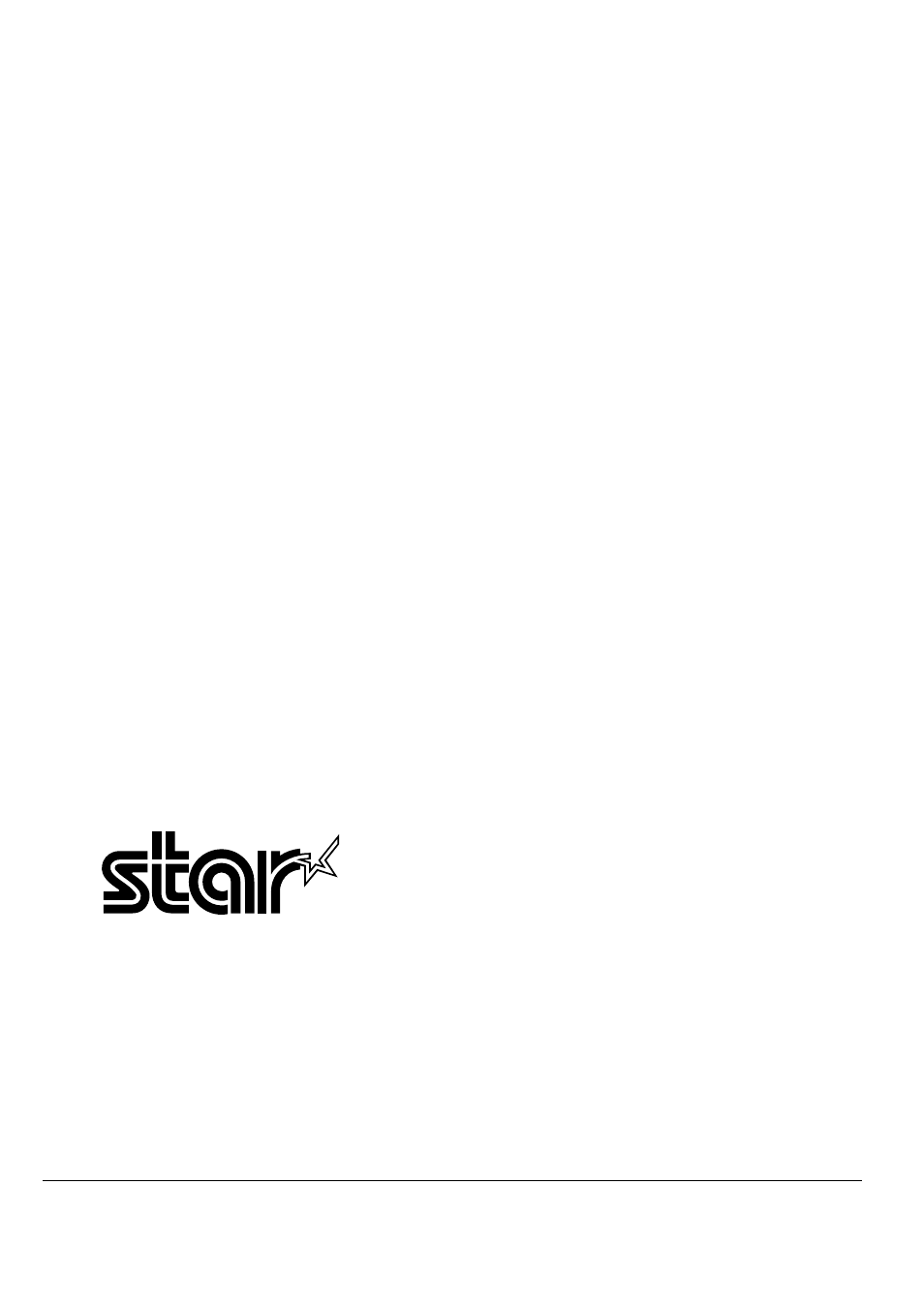 Star Micronics Star SP317 User Manual | Page 63 / 63