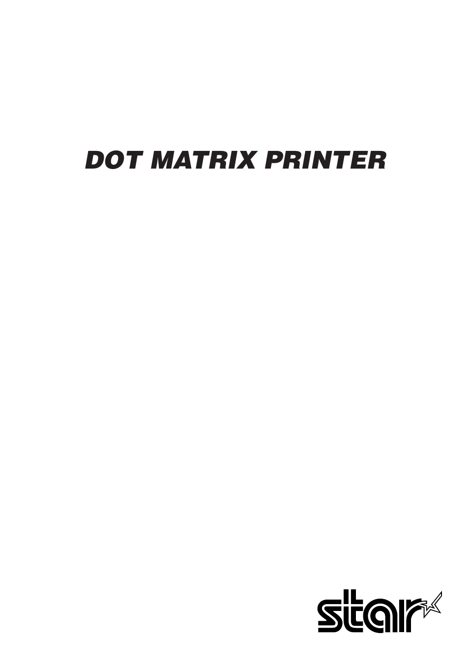 Star Micronics SP200F User Manual | 111 pages