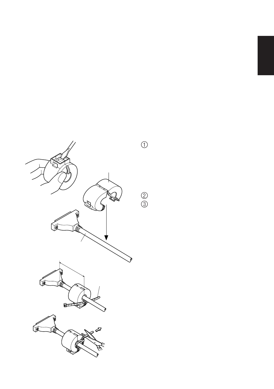 3. removing the paper, 4. connecting the interface cable | Star Micronics SP200F User Manual | Page 17 / 111