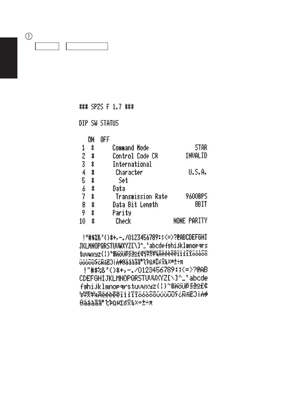 2. switch operation (combined switch operation) | Star Micronics SP200F User Manual | Page 20 / 111